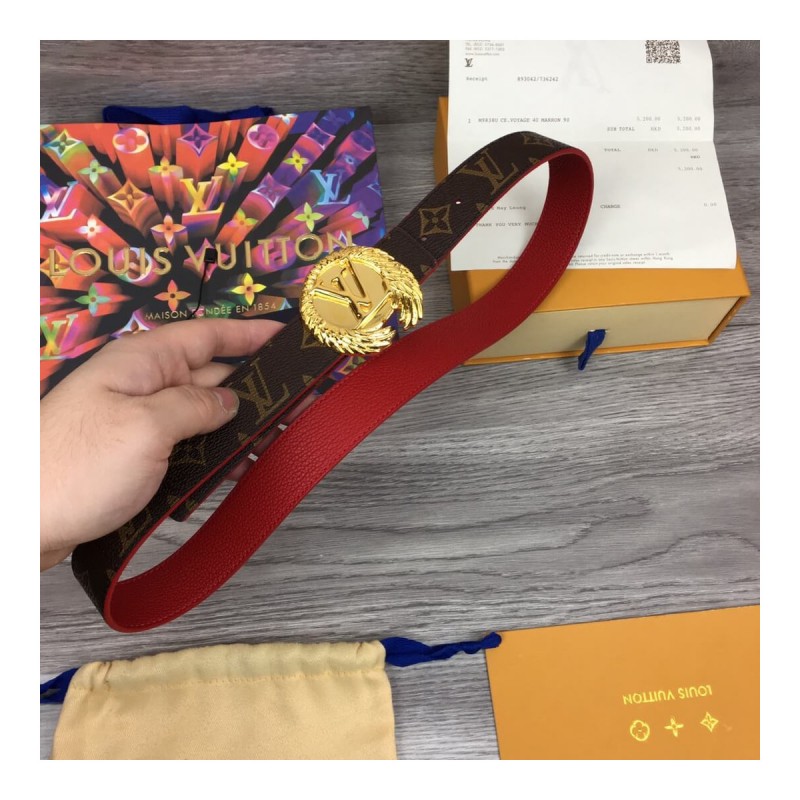 Louis Vuitton Circle 30mm Reversible Belt M0141