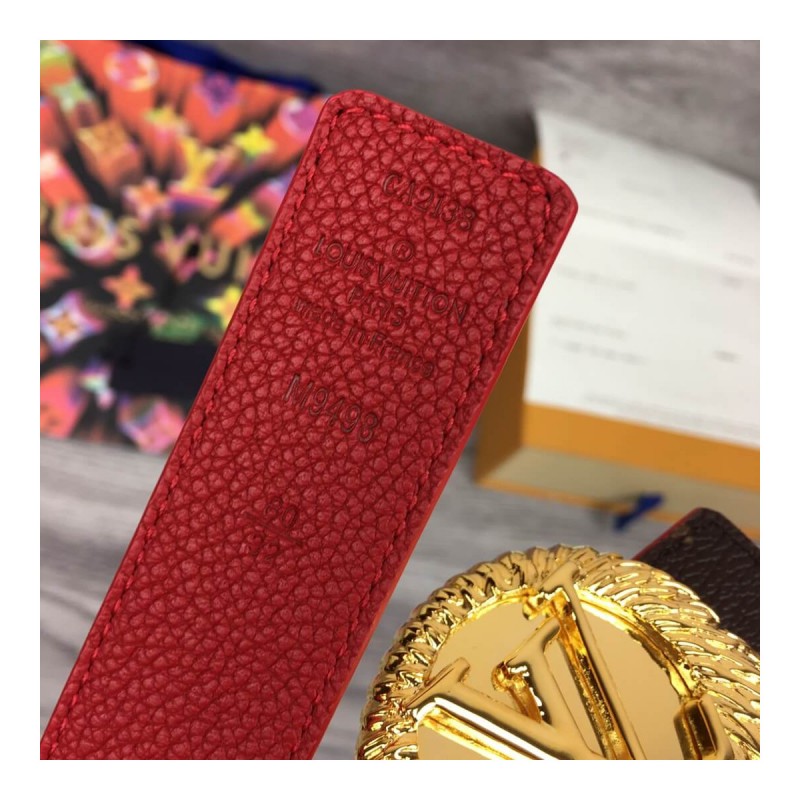 Louis Vuitton Circle 30mm Reversible Belt M0141