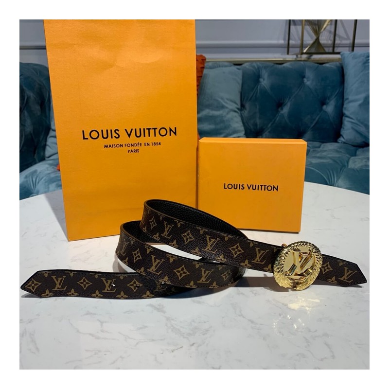 Louis Vuitton Circle 30mm Reversible Belt M0141