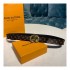 Louis Vuitton Circle 30mm Reversible Belt M0141