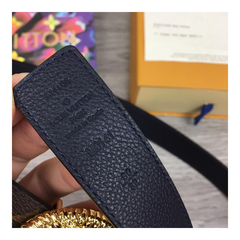 Louis Vuitton Circle 30mm Reversible Belt M0141