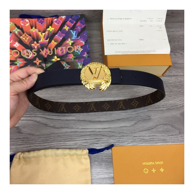 Louis Vuitton Circle 30mm Reversible Belt M0141