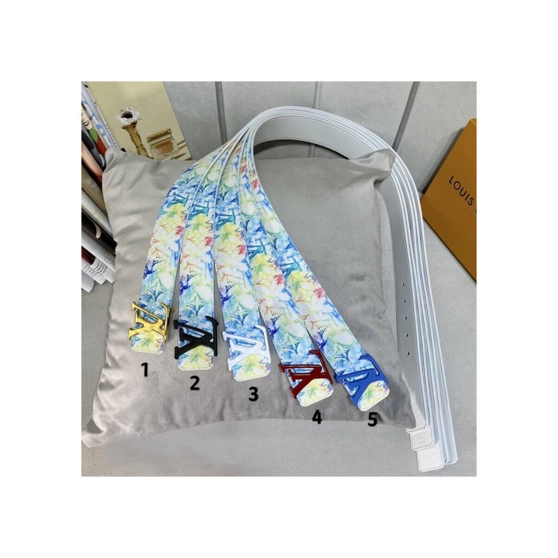 Louis Vuitton LV Shape 40mm Reversible Belt MP279T