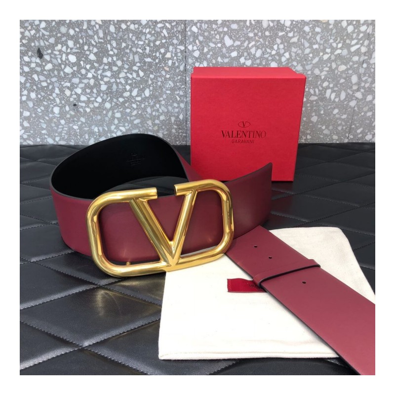 Valentino Garavani VLOGO Belt In Vachetta Leather 0010