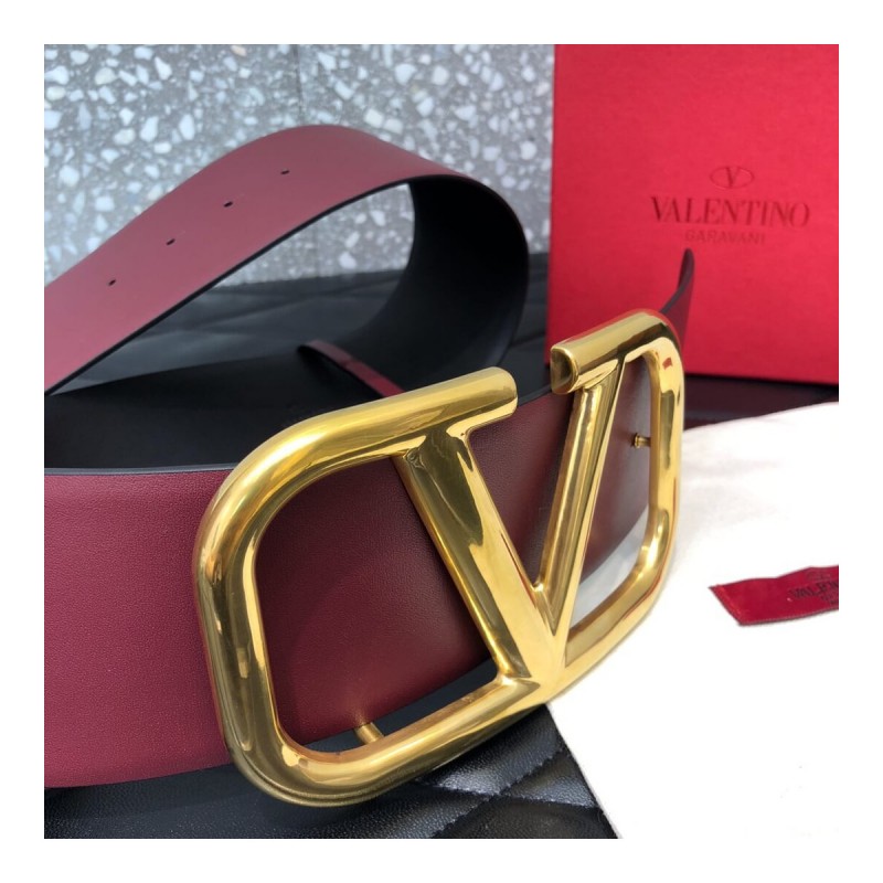 Valentino Garavani VLOGO Belt In Vachetta Leather 0010
