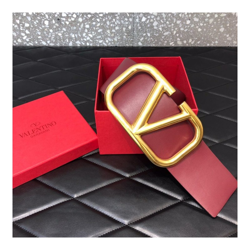 Valentino Garavani VLOGO Belt In Vachetta Leather 0010