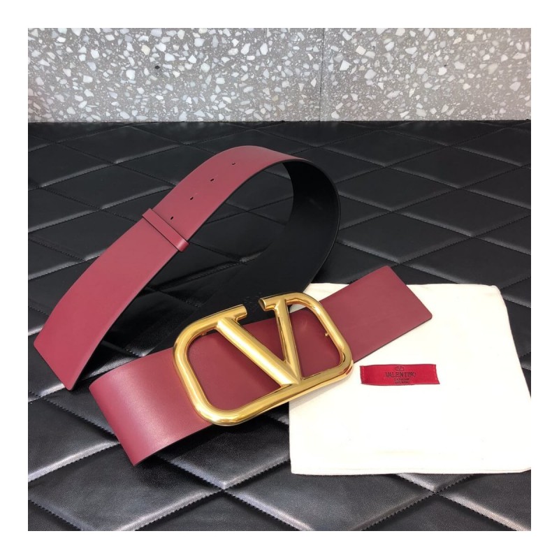 Valentino Garavani VLOGO Belt In Vachetta Leather 0010