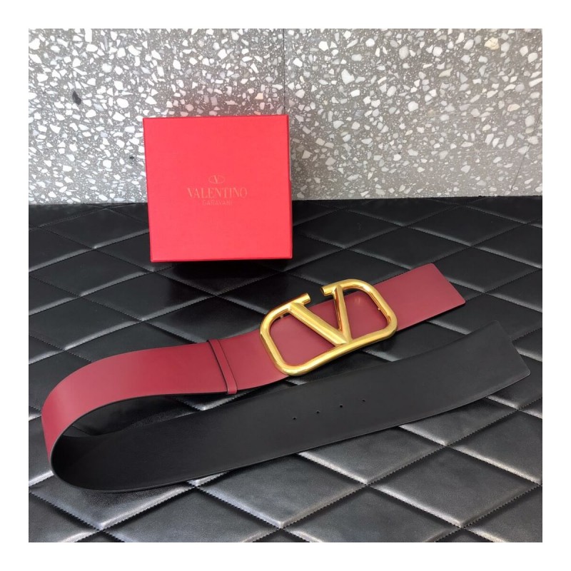 Valentino Garavani VLOGO Belt In Vachetta Leather 0010