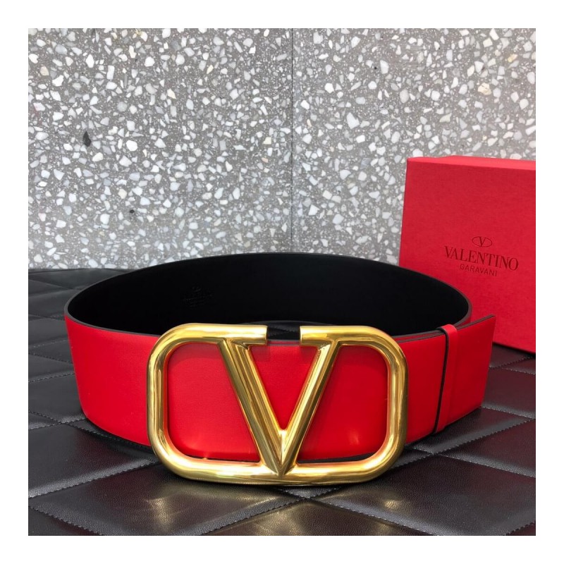 Valentino Garavani VLOGO Belt In Vachetta Leather 0010