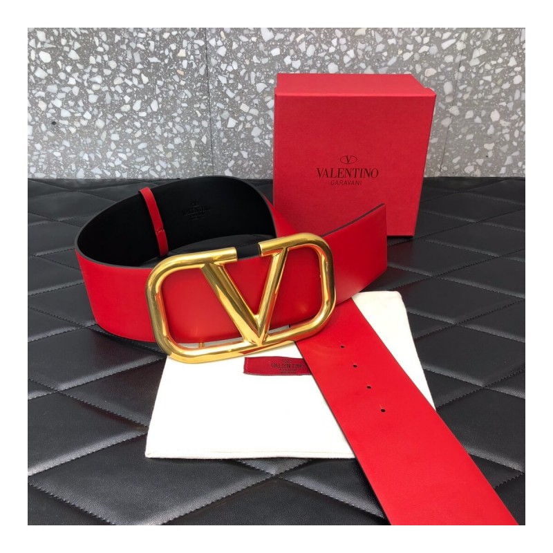 Valentino Garavani VLOGO Belt In Vachetta Leather 0010