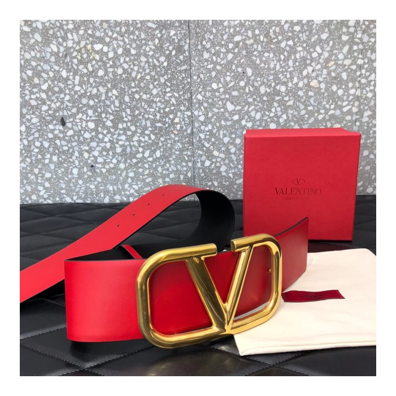 Valentino Garavani VLOGO Belt In Vachetta Leather 0010