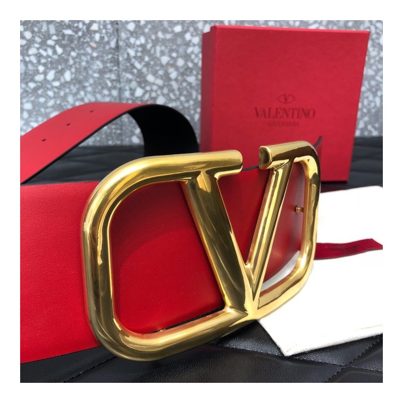 Valentino Garavani VLOGO Belt In Vachetta Leather 0010