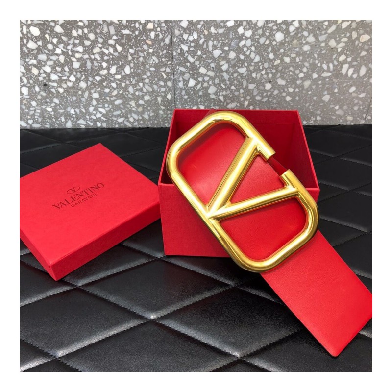 Valentino Garavani VLOGO Belt In Vachetta Leather 0010