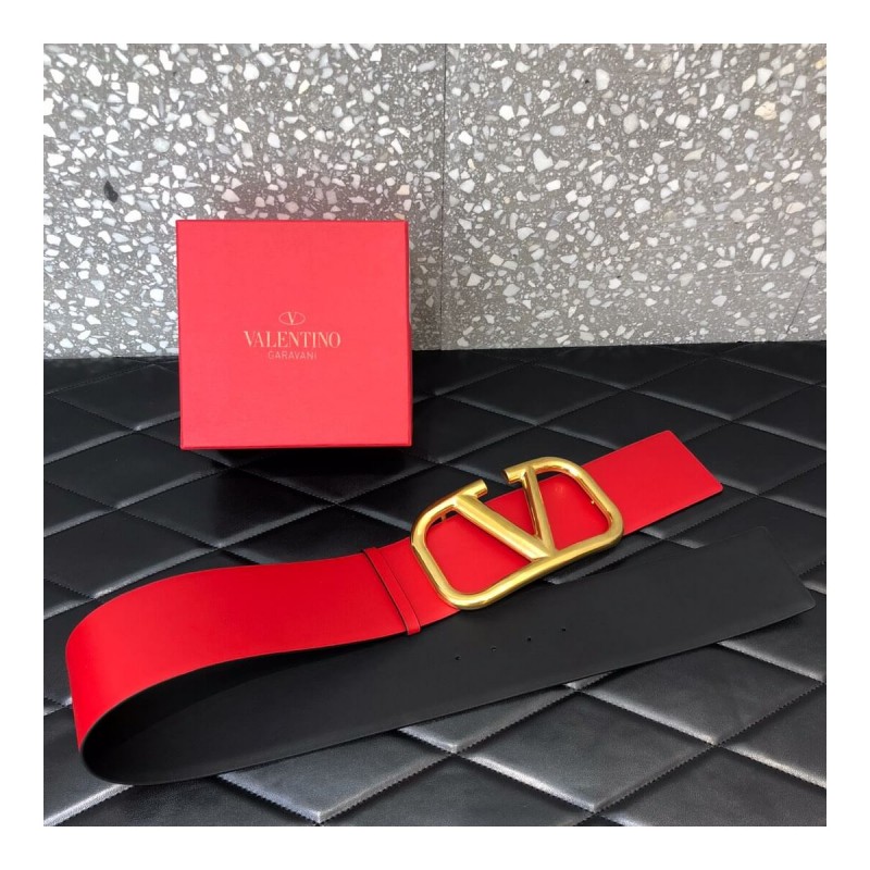 Valentino Garavani VLOGO Belt In Vachetta Leather 0010