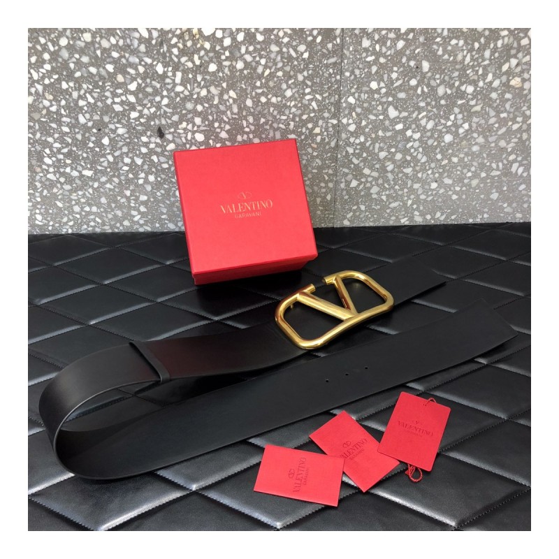 Valentino Garavani VLOGO Belt In Vachetta Leather 0010