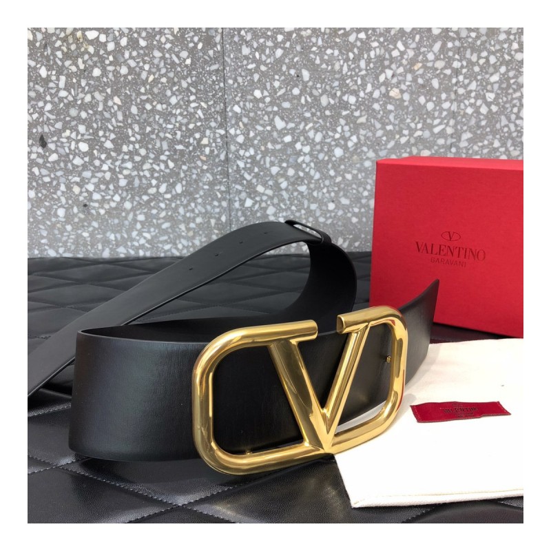 Valentino Garavani VLOGO Belt In Vachetta Leather 0010