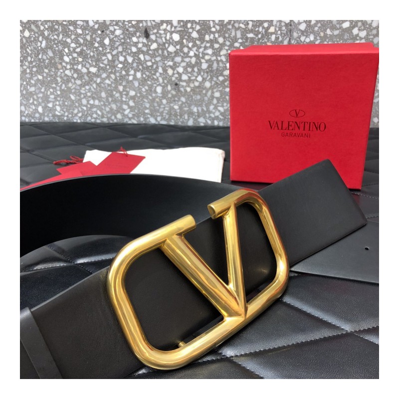 Valentino Garavani VLOGO Belt In Vachetta Leather 0010