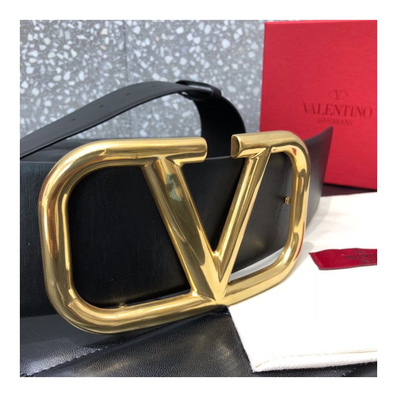 Valentino Garavani VLOGO Belt In Vachetta Leather 0010