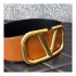 Valentino Garavani VLOGO Belt In Vachetta Leather 0010