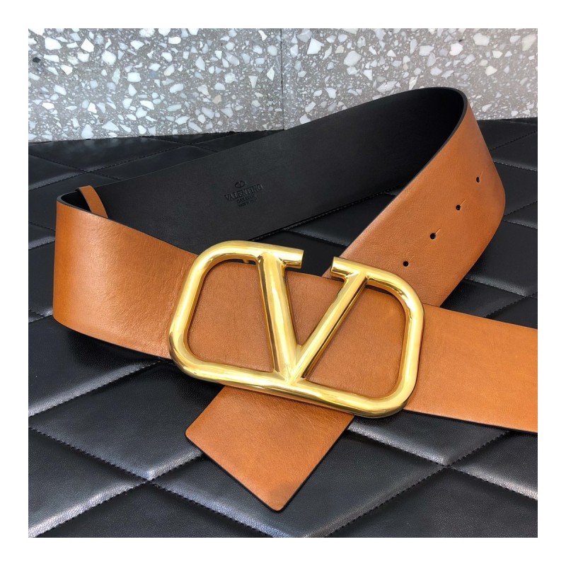 Valentino Garavani VLOGO Belt In Vachetta Leather 0010