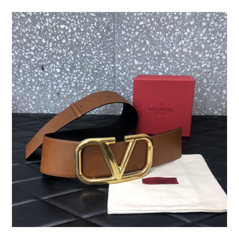 Valentino Garavani VLOGO Belt In Vachetta Leather 0010