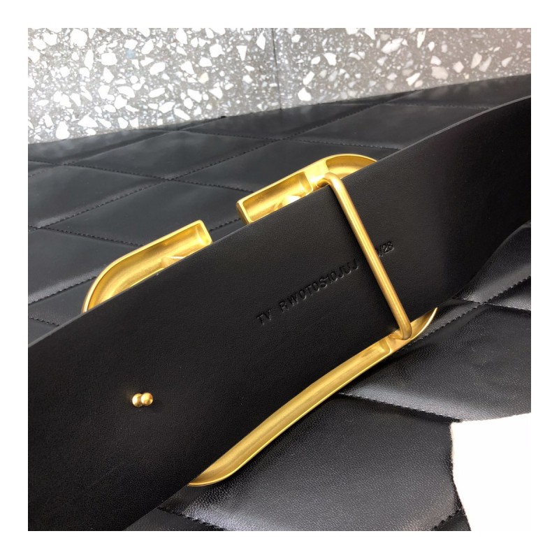 Valentino Garavani VLOGO Belt In Vachetta Leather 0010