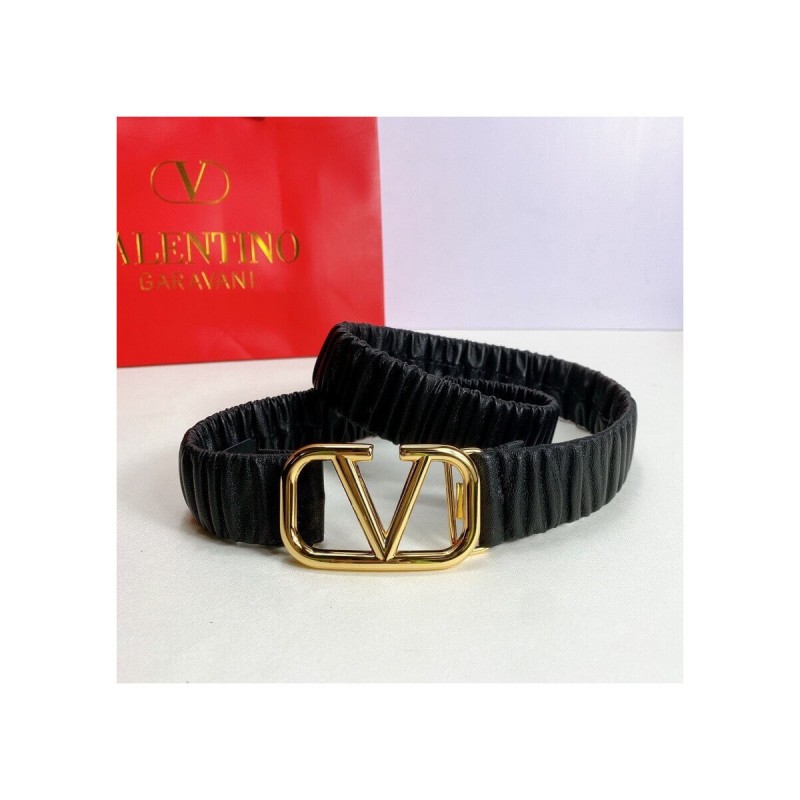 Valentino Garavani Vlogo Elastic 3.0cm Belt