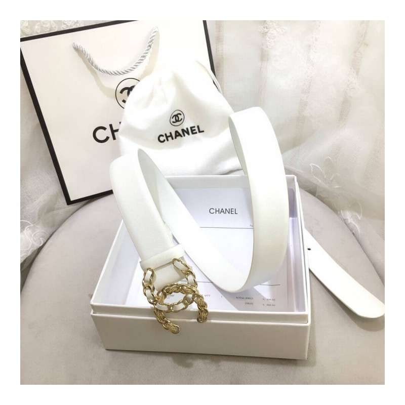 Chanel Double C 30mm Belt 6606