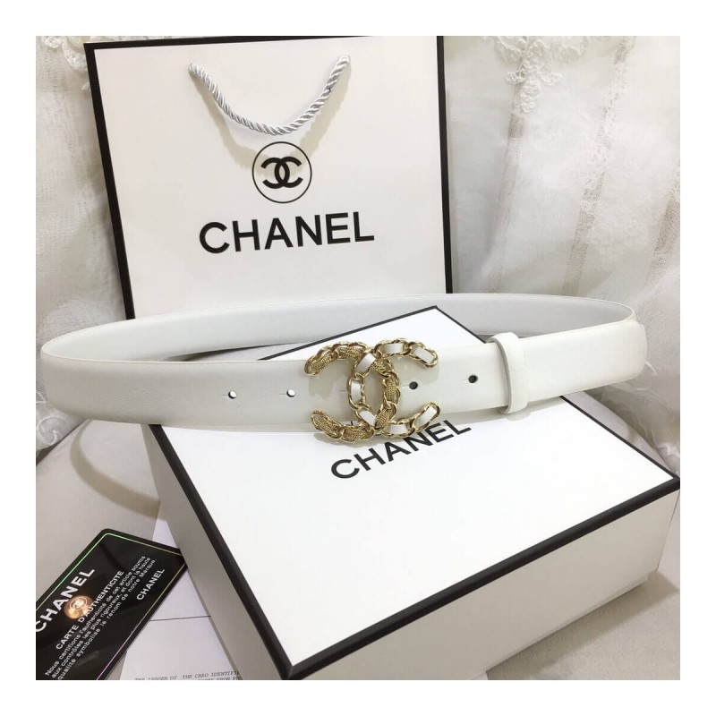 Chanel Double C 30mm Belt 6606