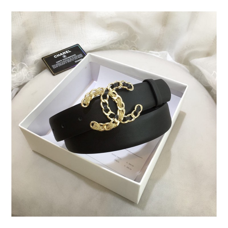 Chanel Double C 30mm Belt 6606