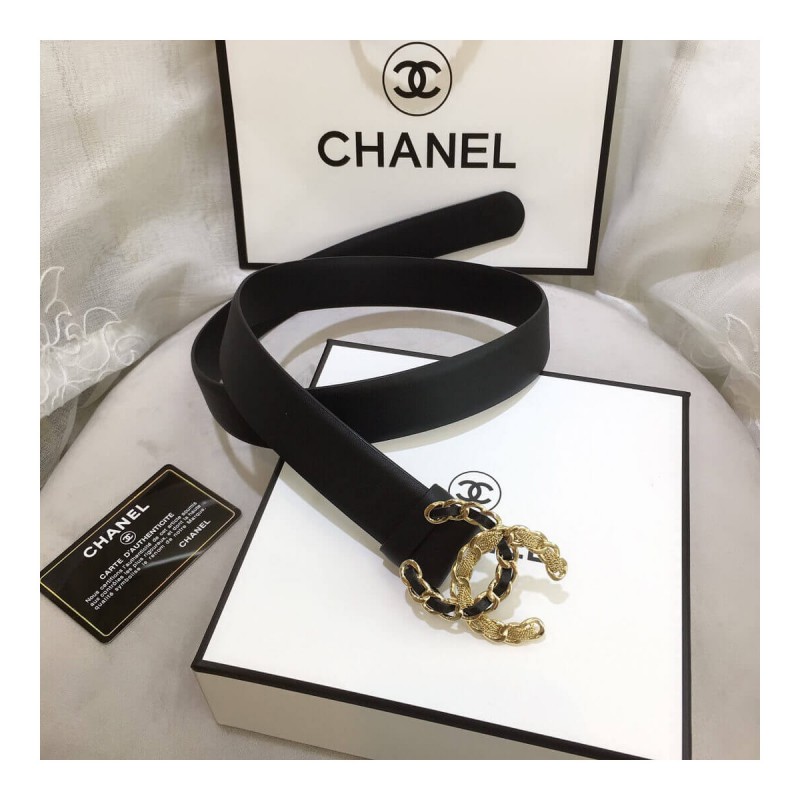 Chanel Double C 30mm Belt 6606