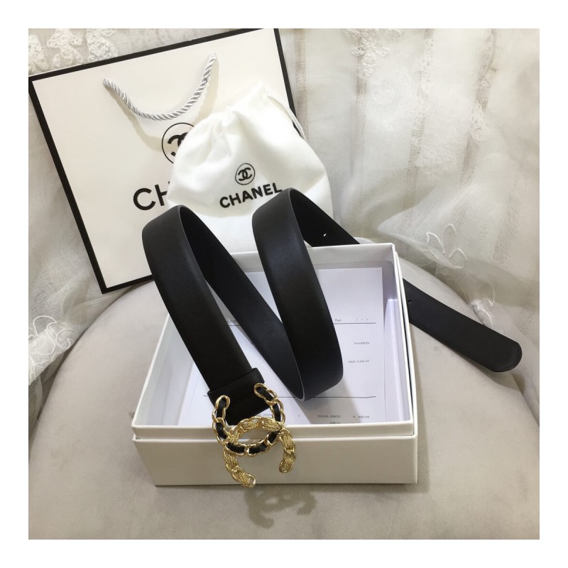 Chanel Double C 30mm Belt 6606