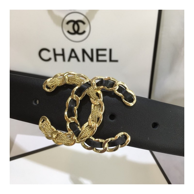 Chanel Double C 30mm Belt 6606