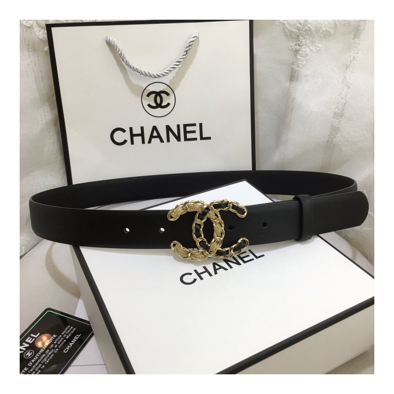 Chanel Double C 30mm Belt 6606
