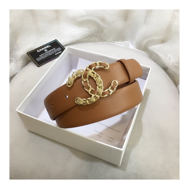 Chanel Double C 30mm Belt 6606
