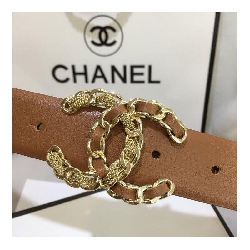 Chanel Double C 30mm Belt 6606