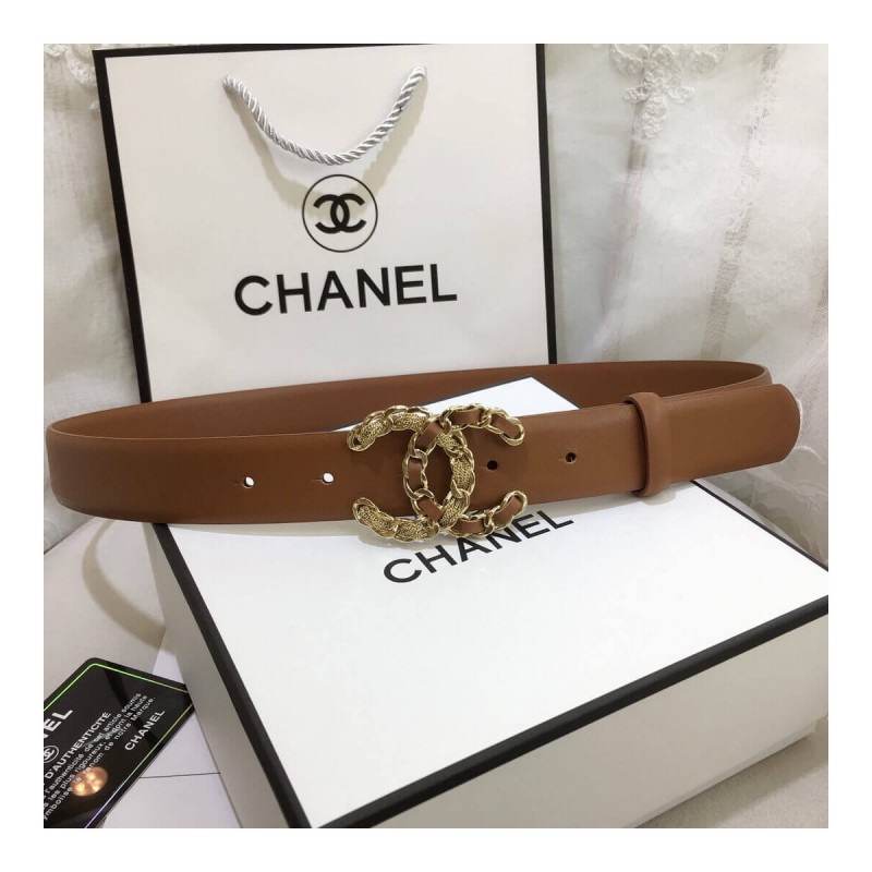Chanel Double C 30mm Belt 6606