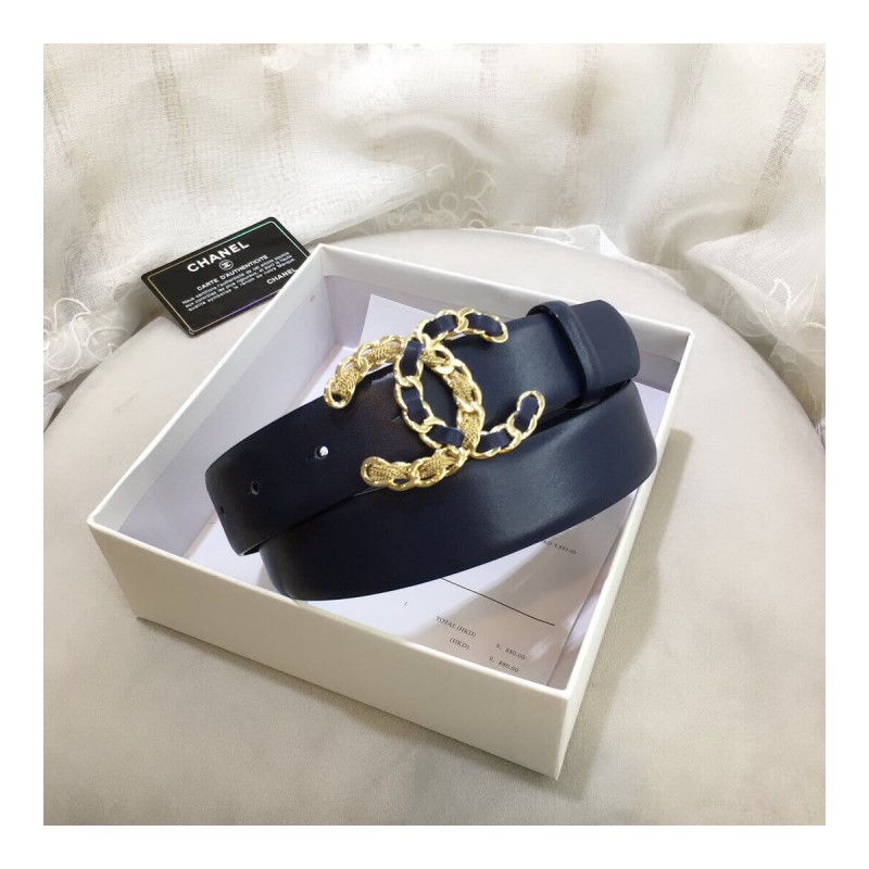 Chanel Double C 30mm Belt 6606