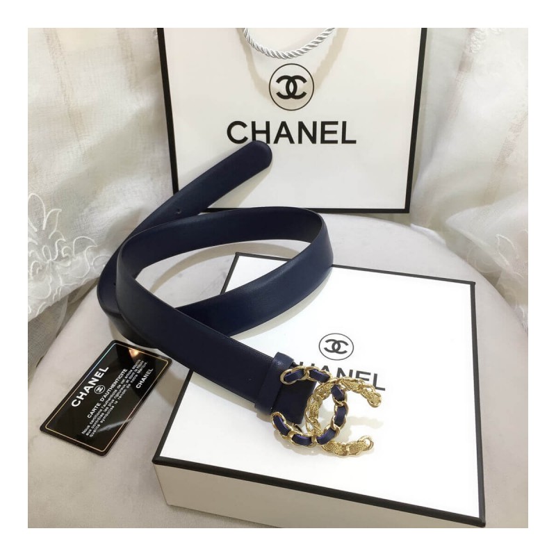 Chanel Double C 30mm Belt 6606