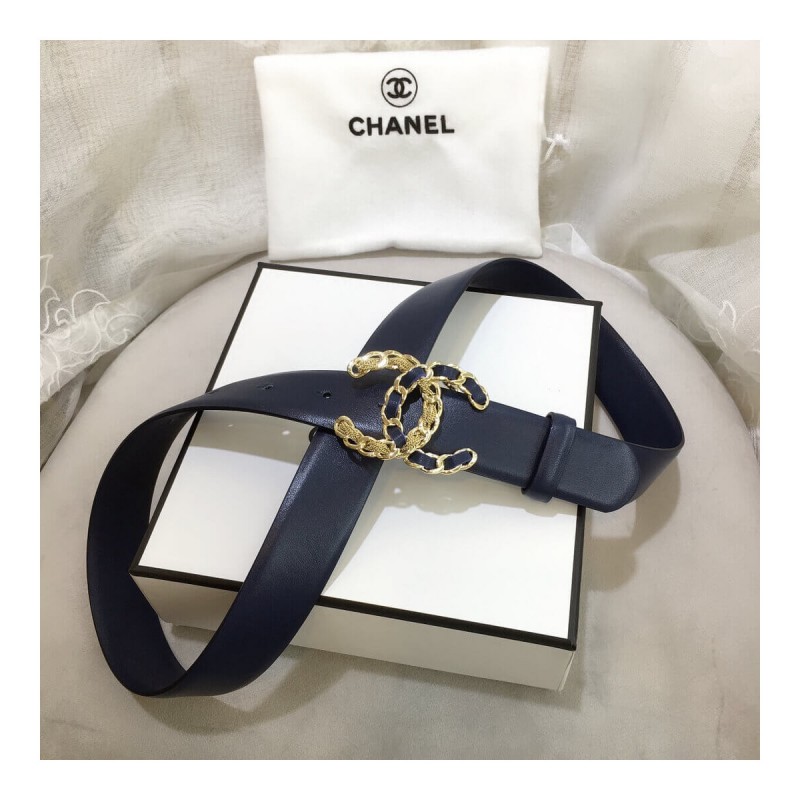 Chanel Double C 30mm Belt 6606