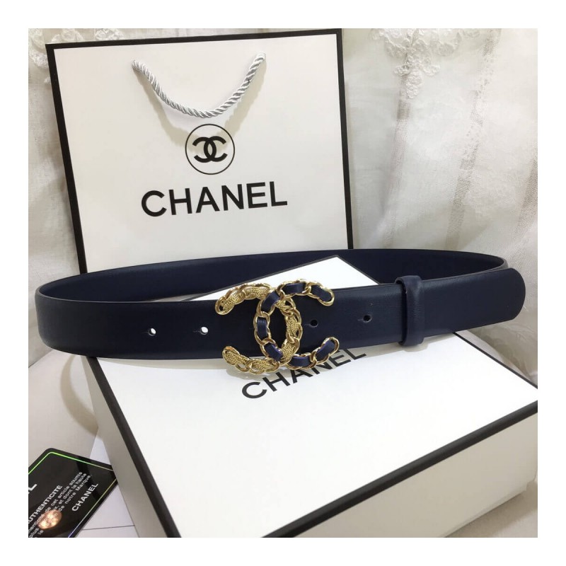 Chanel Double C 30mm Belt 6606