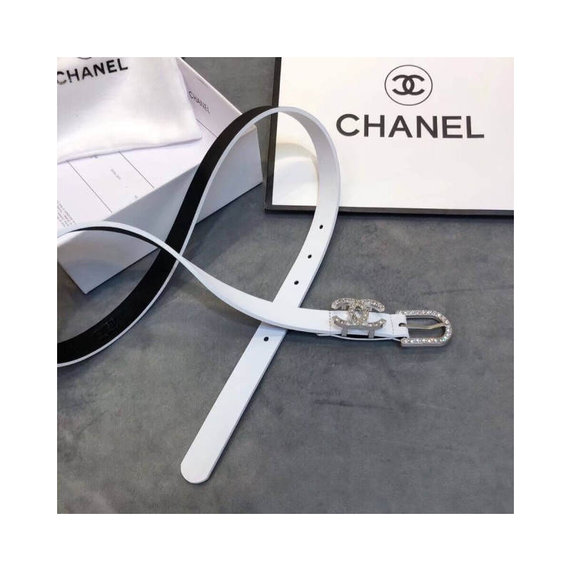 Chanel Double C Strass Buckle 20mm Belt AA6800