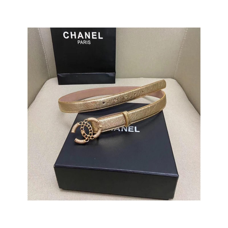 Chanel Deerskin 25mm Belt 6605