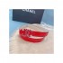 Chanel Patent Leather CC Logo Skinny Belt