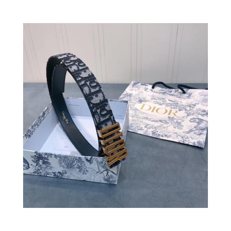 Christian Dior Saddle D-Fence 30mm Belt 441463