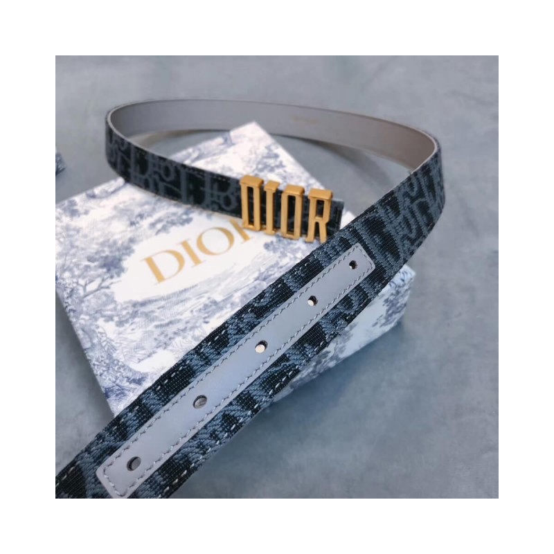 Christian Dior Saddle D-Fence 30mm Belt 441463