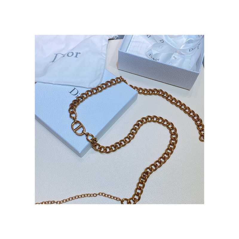 Christian Dior Vintage CD Chain Belt