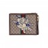 Gucci GG Supreme Pouch With Three Little Pigs 557697