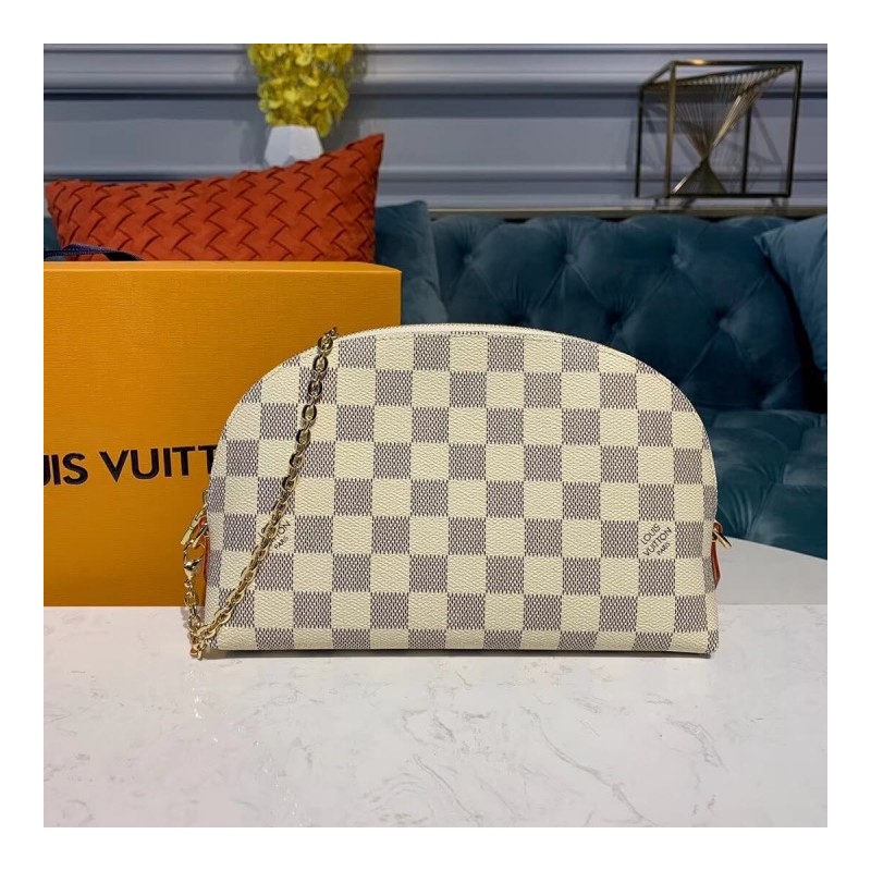 Louis Vuitton Damier Azur Cosmetic Pouch GM M47353