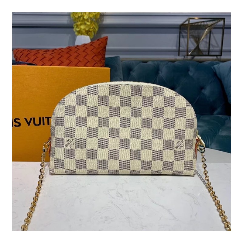 Louis Vuitton Damier Azur Cosmetic Pouch GM M47353